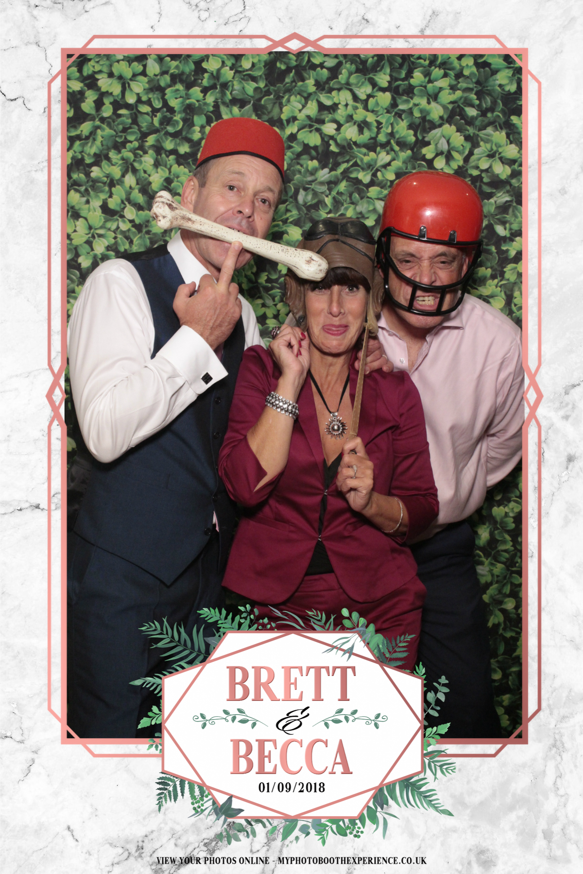 Brett & Becca's Wedding | View more photos from the event at gallery.myphotoboothexperience.co.uk/u/MyPhotoBoothExperienceLtd/Brett-Beccas-Wedding